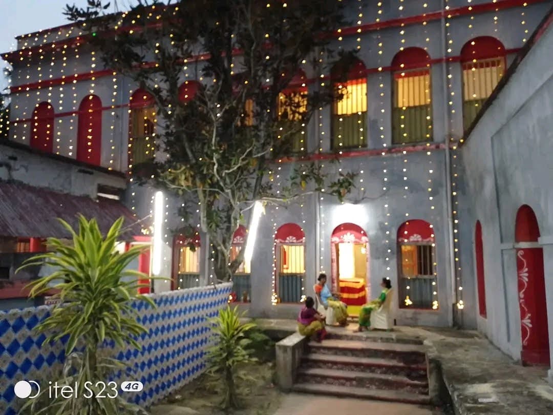 A Night Shot During A Wedding Event